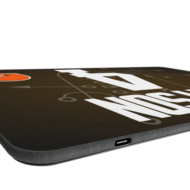 Deshaun Watson Cleveland Browns 4 Game Tactic 15-Watt Wireless Charger and Mouse Pad Port.Jpg