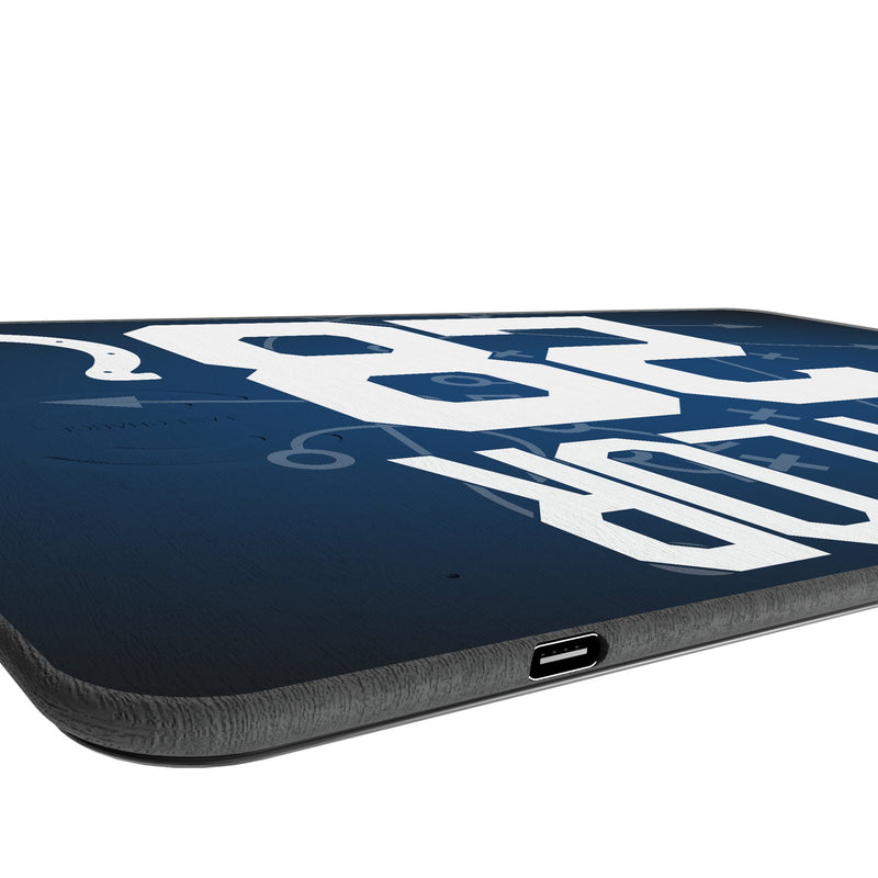 Jonathan Taylor Indianapolis Colts 28 Game Tactic 15-Watt Wireless Charger and Mouse Pad Port.Jpg