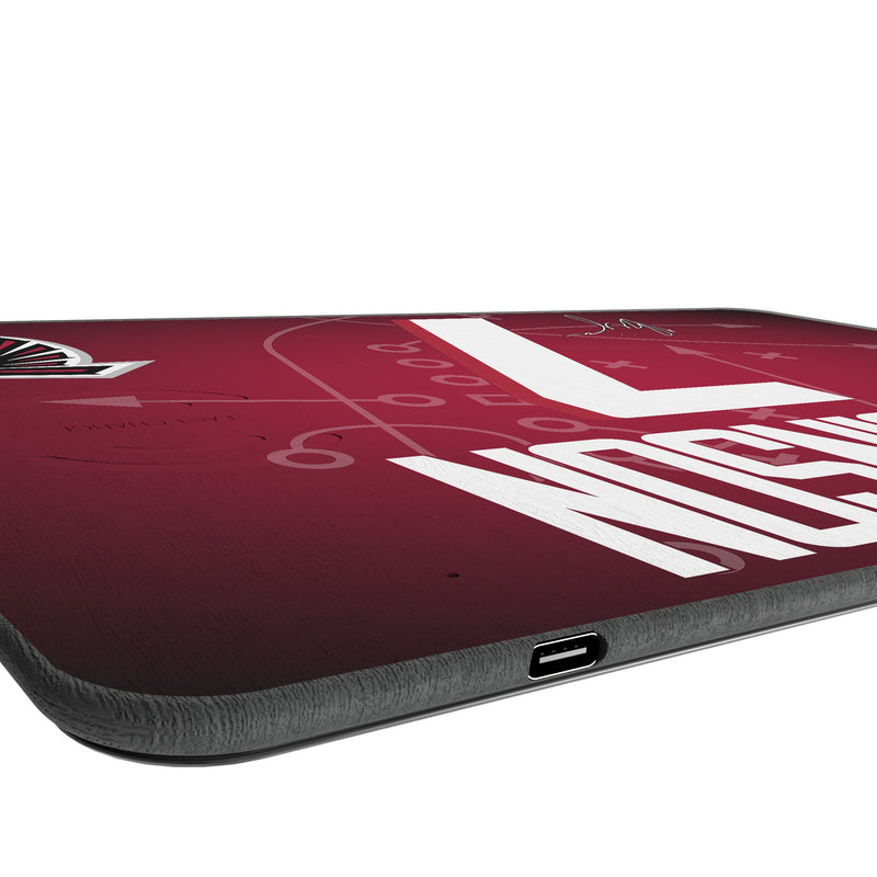 Bijan Robinson Atlanta Falcons 7 Game Tactic 15-Watt Wireless Charger and Mouse Pad Port.Jpg