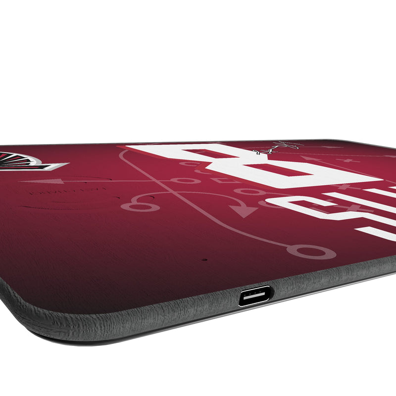 Kyle Pitts Atlanta Falcons 8 Game Tactic 15-Watt Wireless Charger and Mouse Pad Port.Jpg