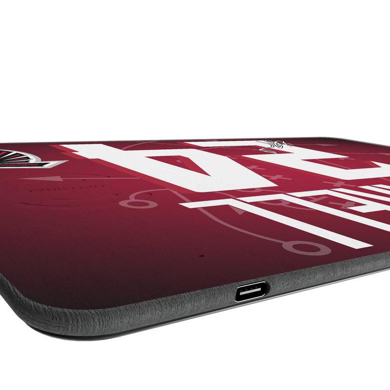A.J. Terrell Atlanta Falcons 24 Game Tactic 15-Watt Wireless Charger and Mouse Pad Port.Jpg