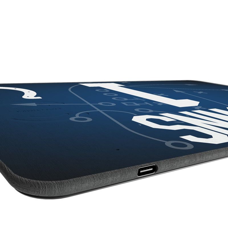 Josh Downs Indianapolis Colts 1 Game Tactic 15-Watt Wireless Charger and Mouse Pad Port.Jpg