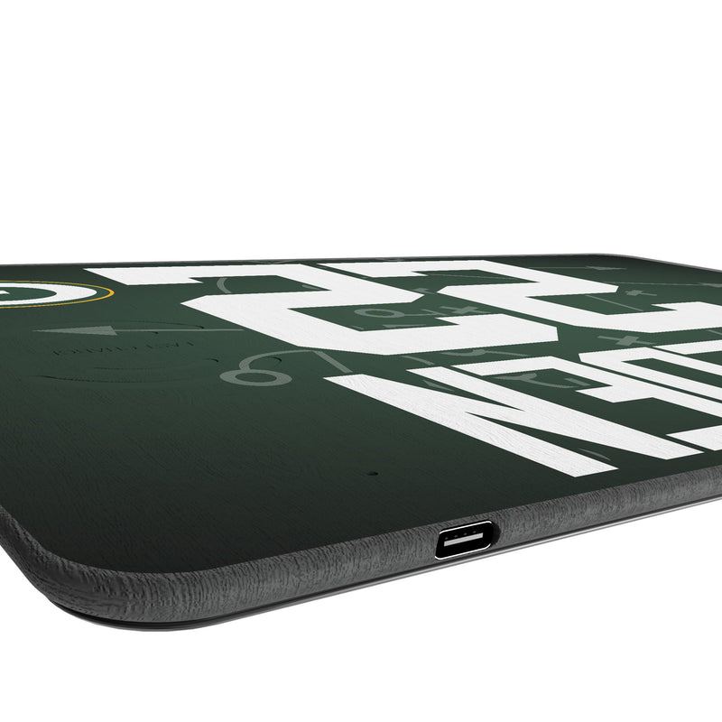 Matthew Golden Green Bay Packers 22 Game Tactic 15-Watt Wireless Charger and Mouse Pad Port.Jpg