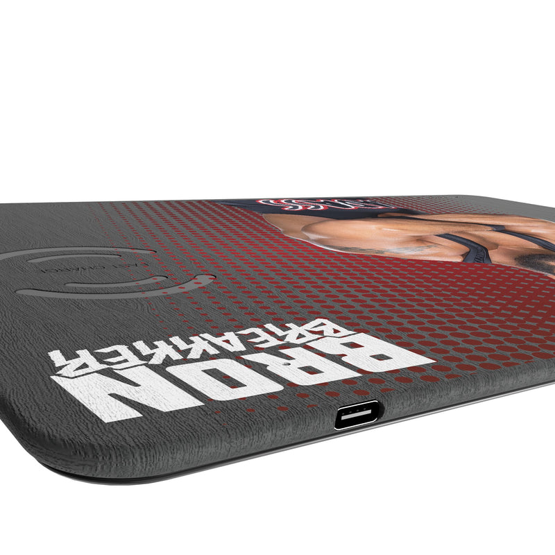 Bron Breakker Superstar 15-Watt Wireless Charger and Mouse Pad Port.Jpg