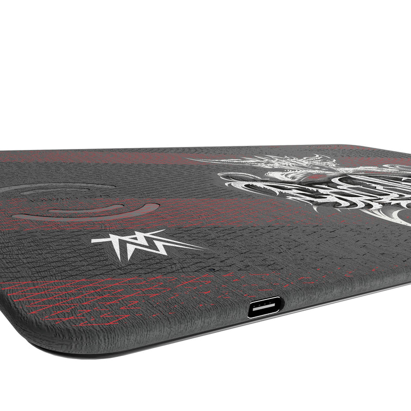 Brock Lesnar Steel 15-Watt Wireless Charger and Mouse Pad Port.Jpg
