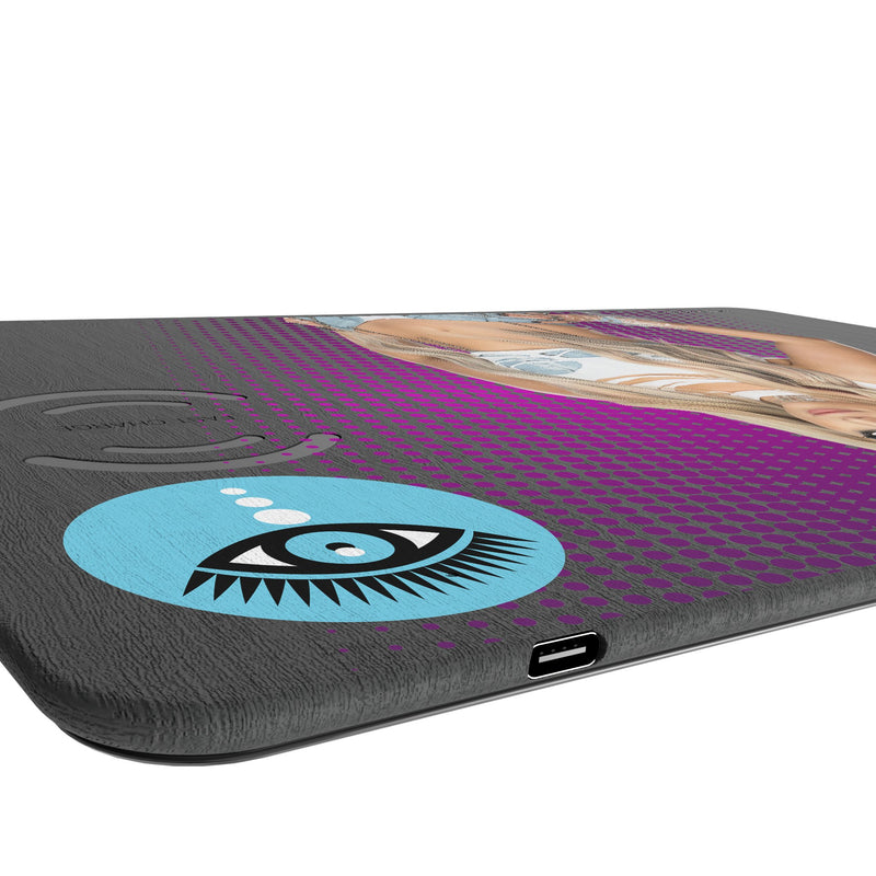 Liv Morgan Superstar 15-Watt Wireless Charger and Mouse Pad Port.Jpg