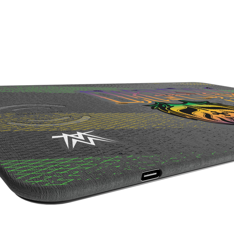 Rey Mysterio Steel 15-Watt Wireless Charger and Mouse Pad Port.Jpg