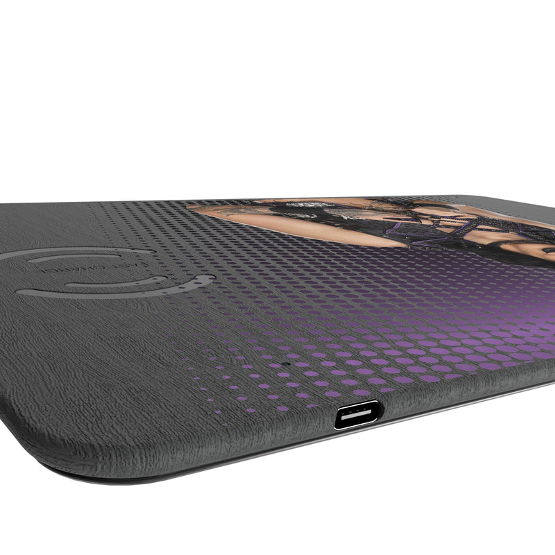 Rhea Ripley Superstar 15-Watt Wireless Charger and Mouse Pad Port.Jpg