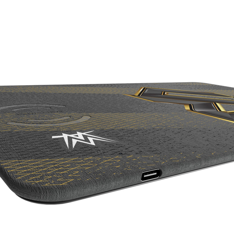 Seth Freakin Rollins Steel 15-Watt Wireless Charger and Mouse Pad Port.Jpg