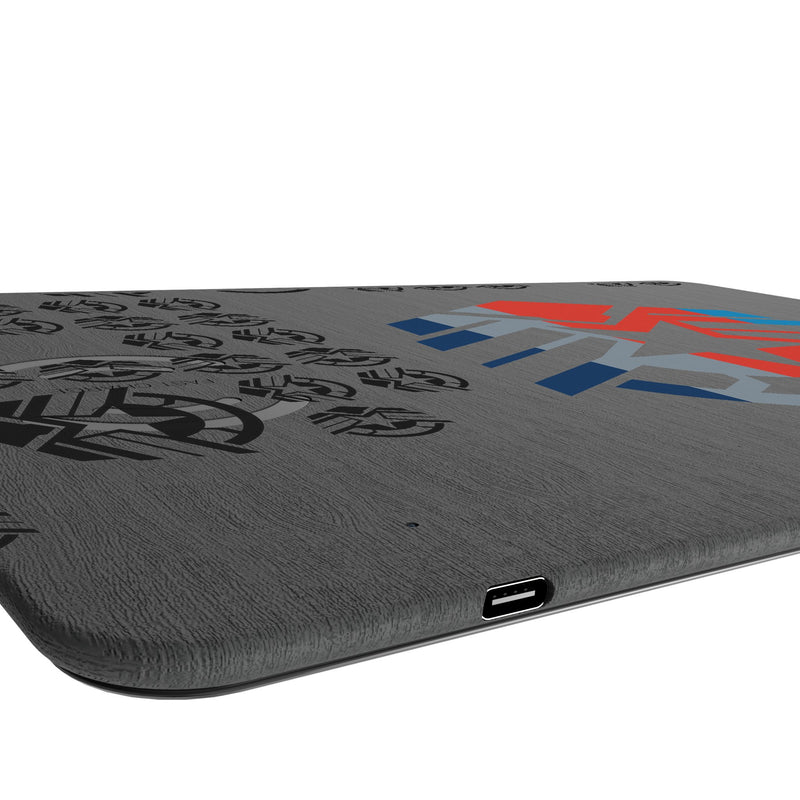 Marvel Avengers Sam Wilson Captain America Sigil 15-Watt Wireless Charger and Mouse Pad Port.Jpg