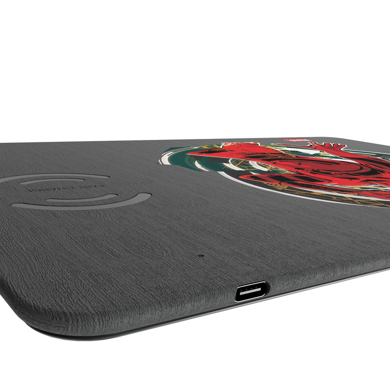Marvel Daredevil Badge 15-Watt Wireless Charger and Mouse Pad Port.Jpg