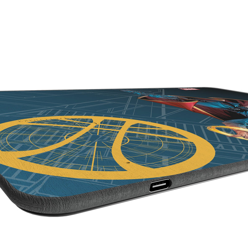 Marvel Avengers Doctor Strange MechLine 15-Watt Wireless Charger and Mouse Pad Port.Jpg