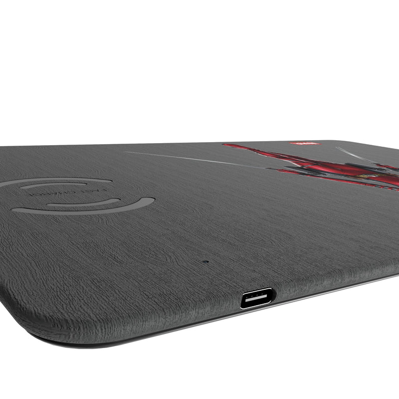 Marvel Ladypool Badge 15-Watt Wireless Charger and Mouse Pad Port.Jpg