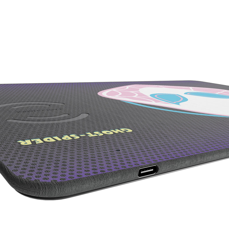 Marvel Spider-Gwen Grid 15-Watt Wireless Charger and Mouse Pad Port.Jpg