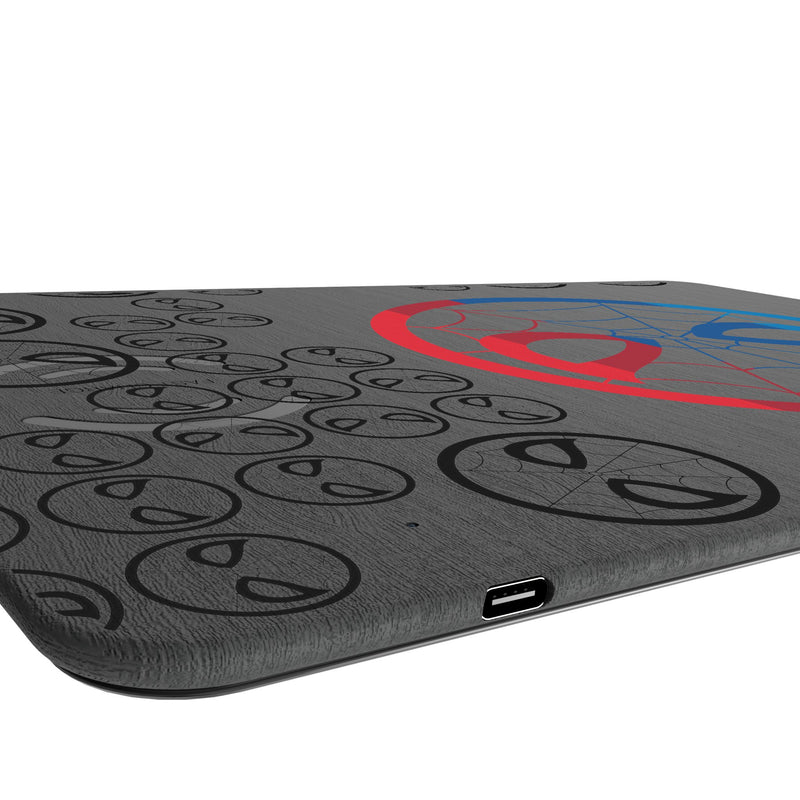Marvel Spider-Man Sigil 15-Watt Wireless Charger and Mouse Pad Port.Jpg