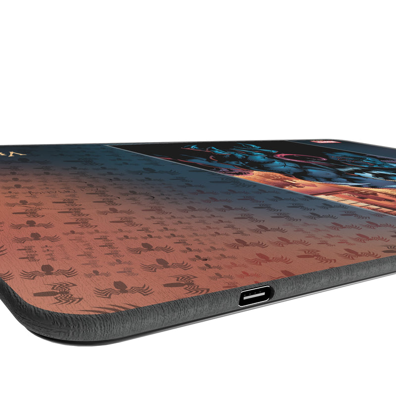 Marvel Venom Cover Art 15-Watt Wireless Charger and Mouse Pad Port.Jpg