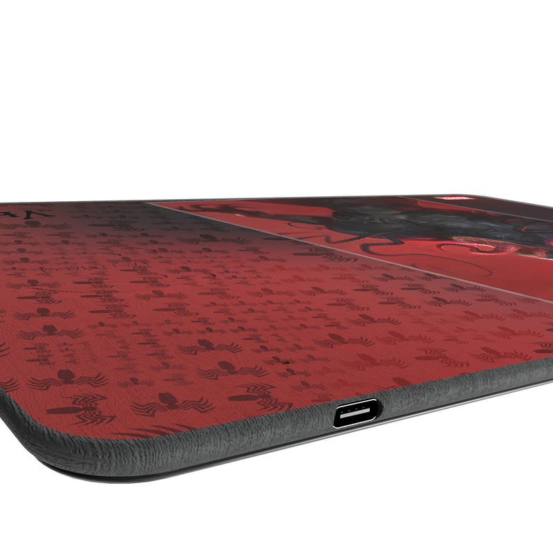 Marvel Venom Cover Art 15-Watt Wireless Charger and Mouse Pad Port.Jpg