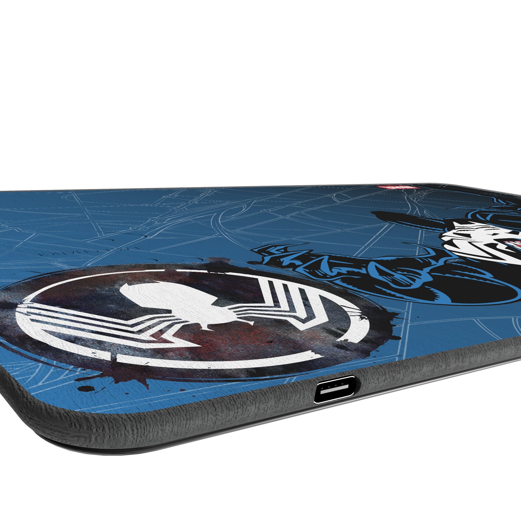 Marvel Venom MechLine 15-Watt Wireless Charger and Mouse Pad Port.Jpg