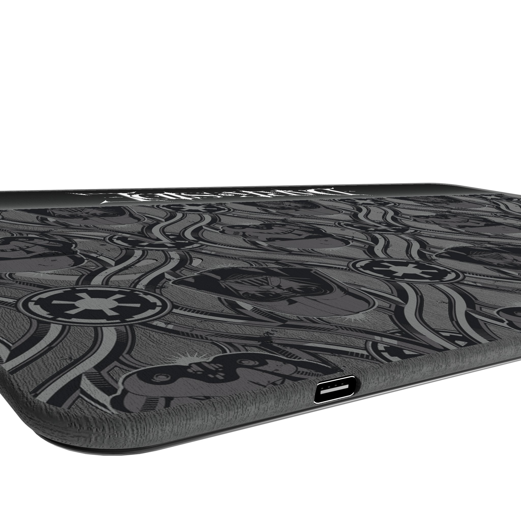 Star Wars Dark Side Pattern 15-Watt Wireless Charger and Mouse Pad Port.Jpg