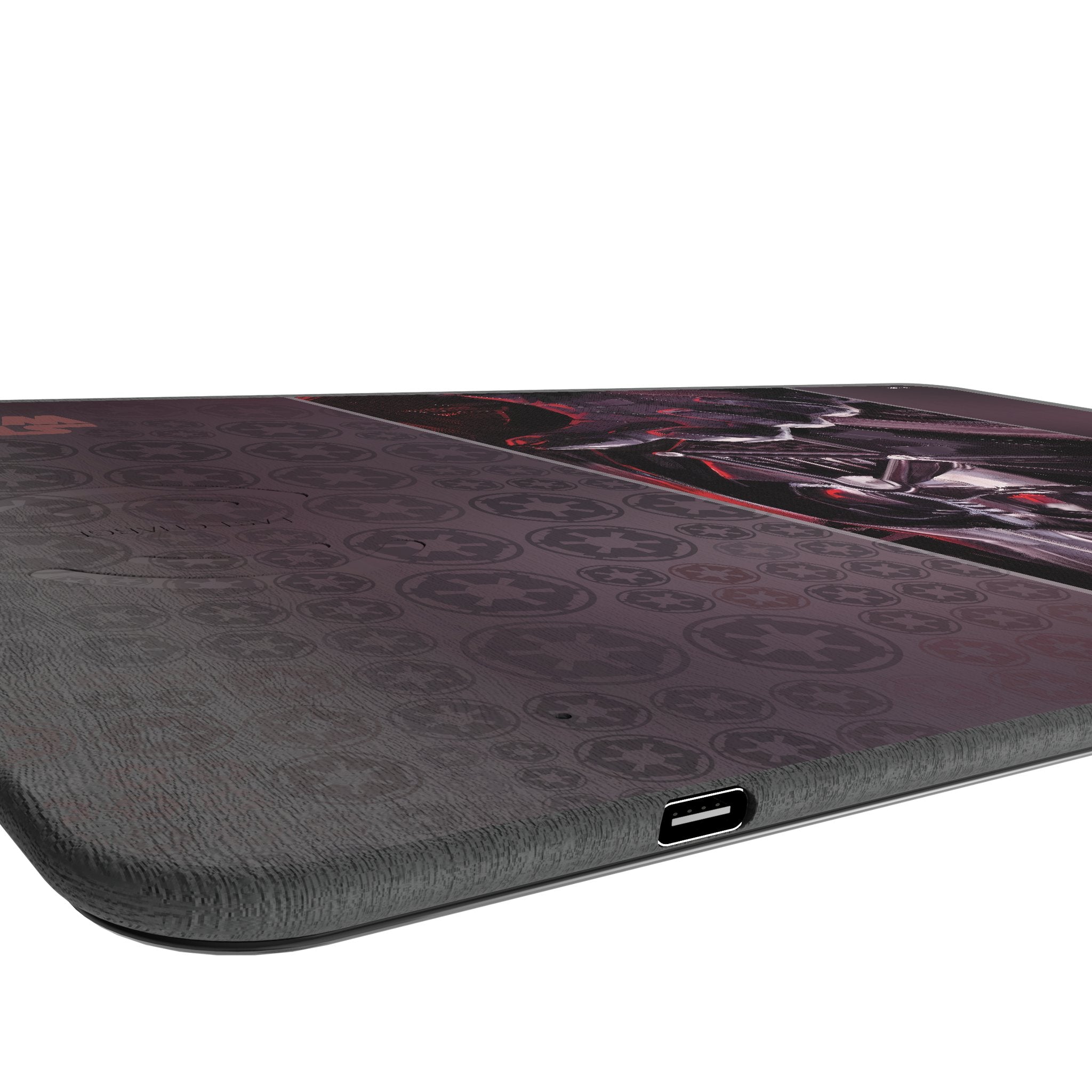 Star Wars Darth Vader Portrait 15-Watt Wireless Charger and Mouse Pad Port.Jpg