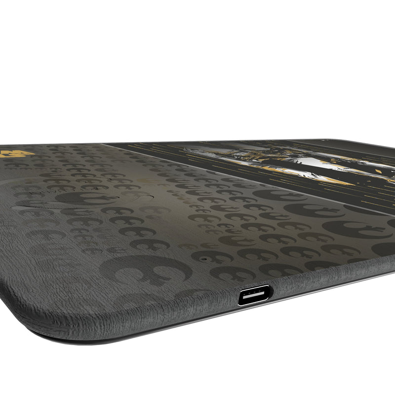 Star Wars Han Solo Portrait 15-Watt Wireless Charger and Mouse Pad Port.Jpg