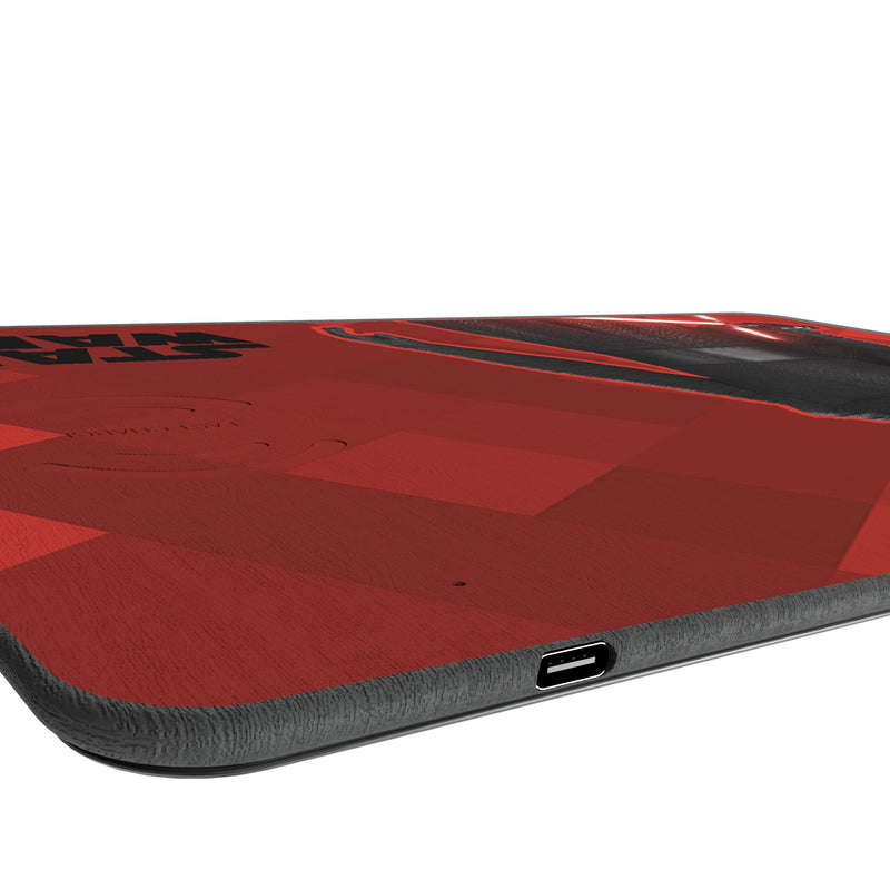 Star Wars Kylo Ren Color Block 15-Watt Wireless Charger and Mouse Pad Port.Jpg