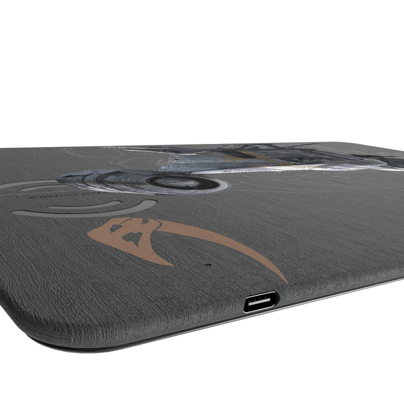 Star Wars Razor Crest FactionTech 15-Watt Wireless Charger and Mouse Pad Port.Jpg