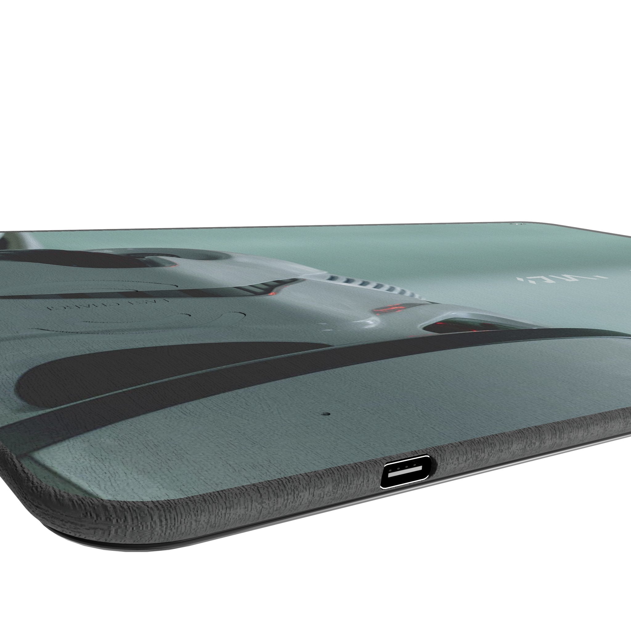 Star Wars Stormtrooper Cinematic Moments: Discovery 15-Watt Wireless Charger and Mouse Pad Port.Jpg