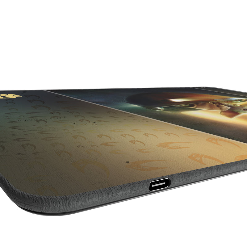Star Wars: The Mandalorian Grogu Portrait 15-Watt Wireless Charger and Mouse Pad Port.Jpg