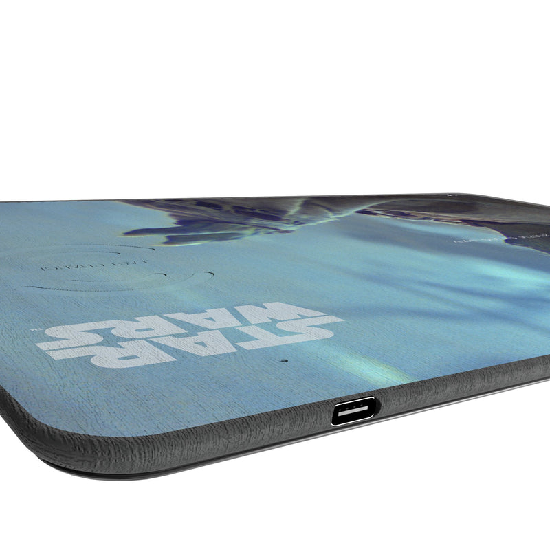 Star Wars Yoda Cinematic Moments: Discovery 15-Watt Wireless Charger and Mouse Pad Port.Jpg