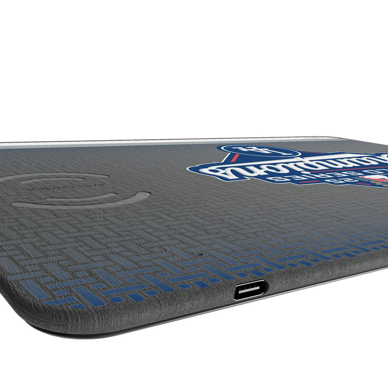 LA Dodgers 2025 MLB World Series 15-Watt Wireless Charger and Mouse Pad Port.Jpg