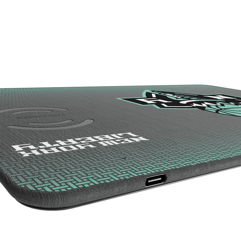 New York Liberty Linen 15-Watt Wireless Charger and Mouse Pad Port.Jpg