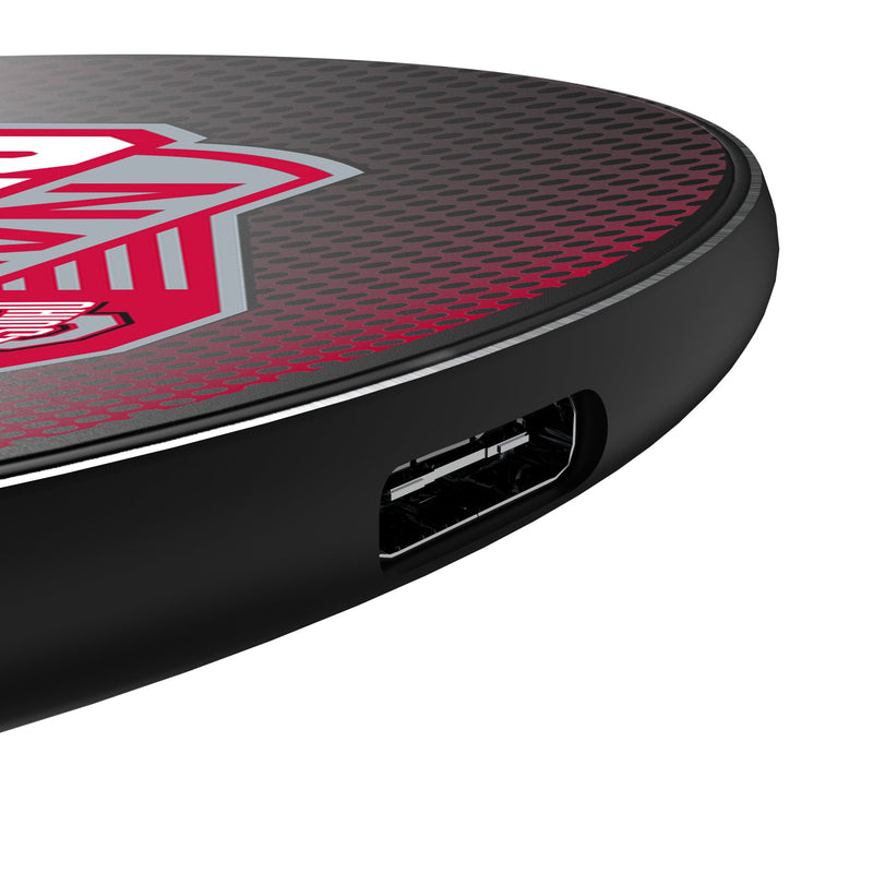 Ohio State University Buckeyes 2024 College Football Playoff National Champion 15-Watt Wireless Charger Detail.Jpg