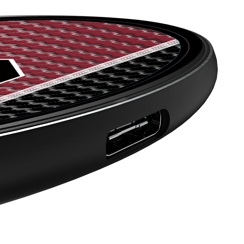 University of South Carolina Gamecocks Mesh 15-Watt Wireless Charger Detail.Jpg