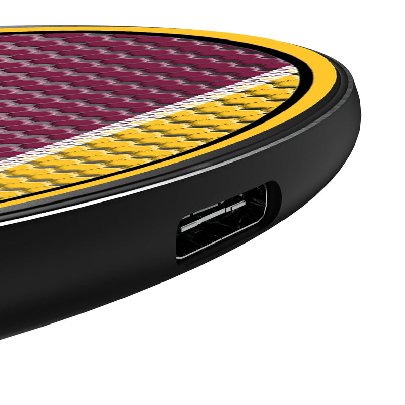 Arizona State University Sun Devils Mesh 15-Watt Wireless Charger Detail.Jpg
