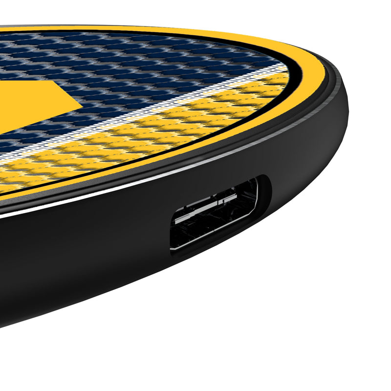 University of California Berkeley Golden Bears Mesh 15-Watt Wireless Charger Detail.Jpg