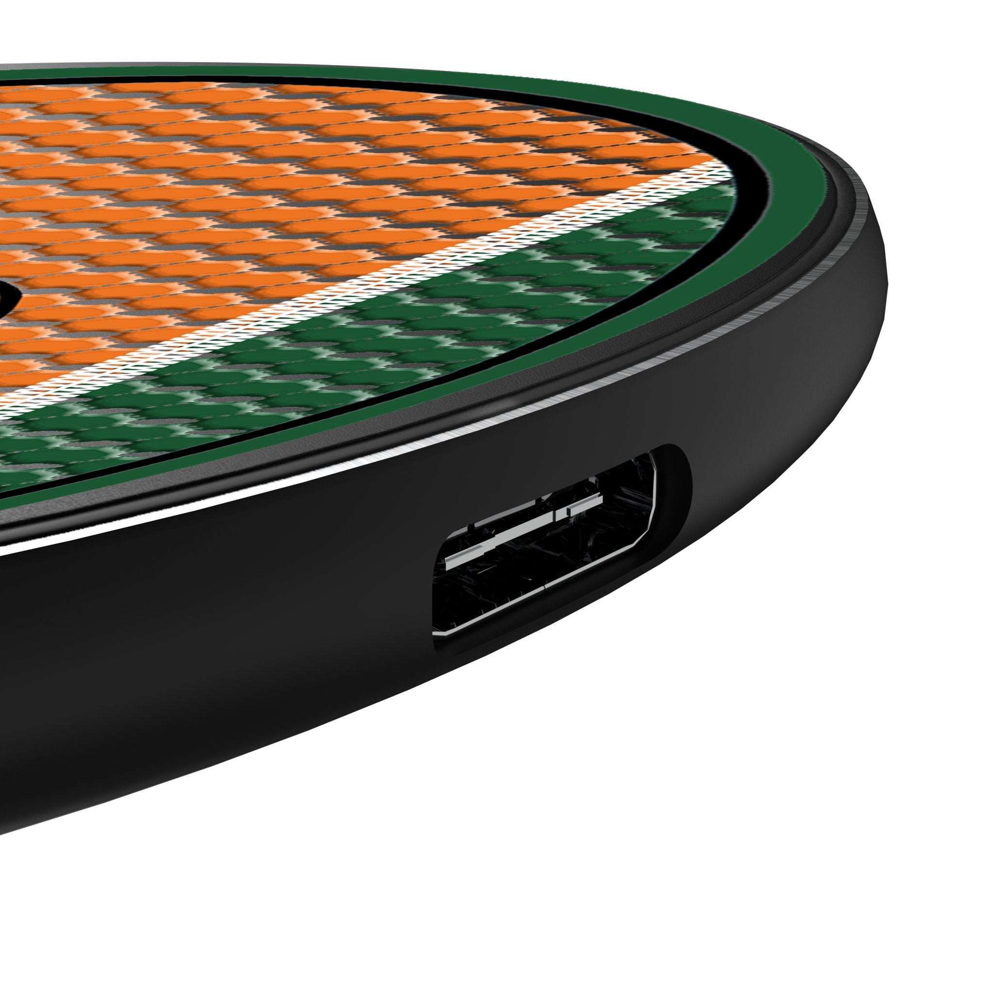 Florida A&M University Rattlers Mesh 15-Watt Wireless Charger Detail.Jpg