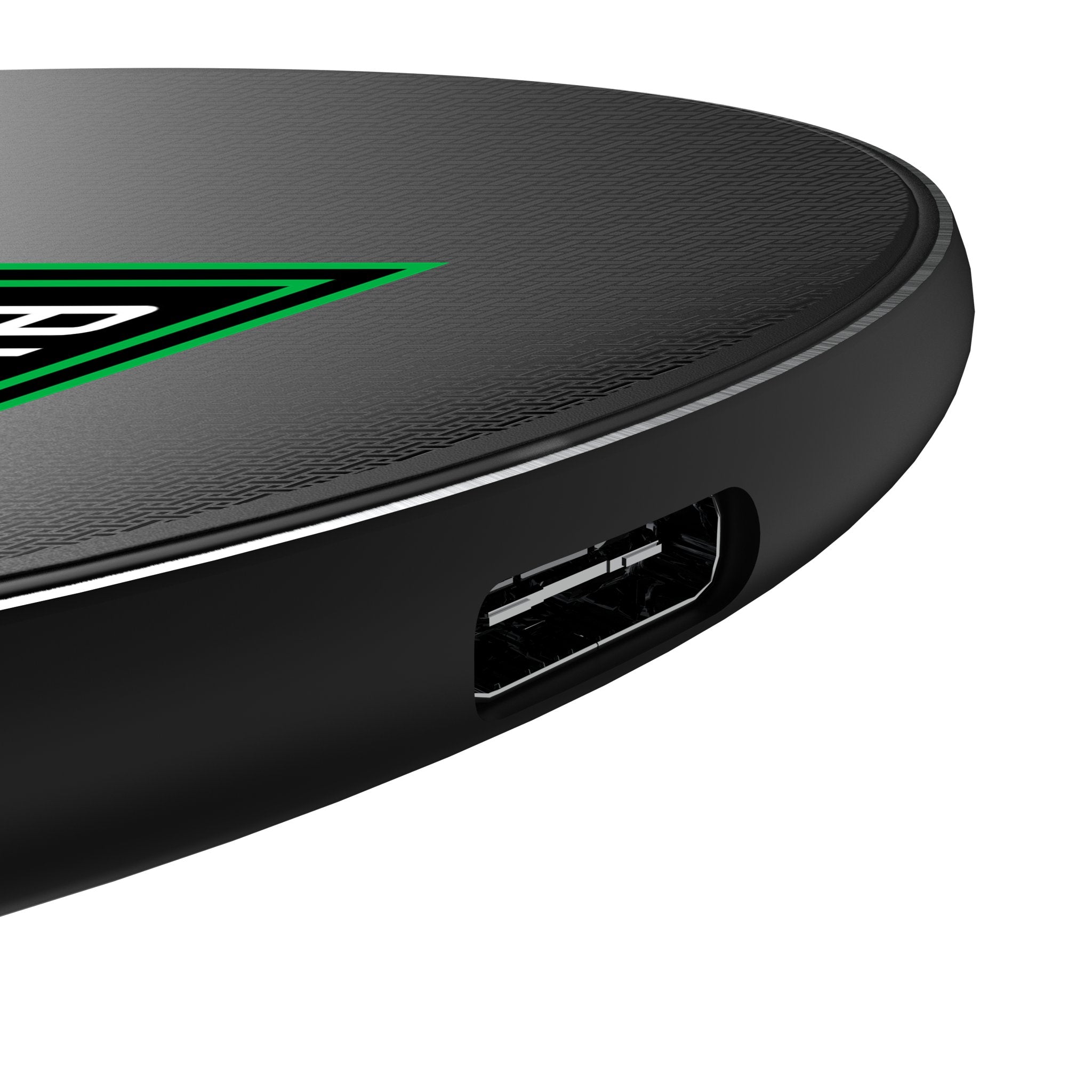 Austin FC Linen 15-Watt Wireless Charger Detail.Jpg