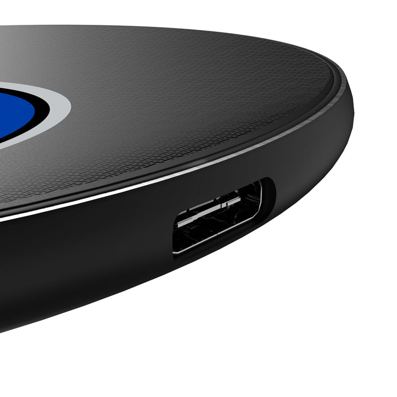 CF Montreal Linen 15-Watt Wireless Charger Detail.Jpg