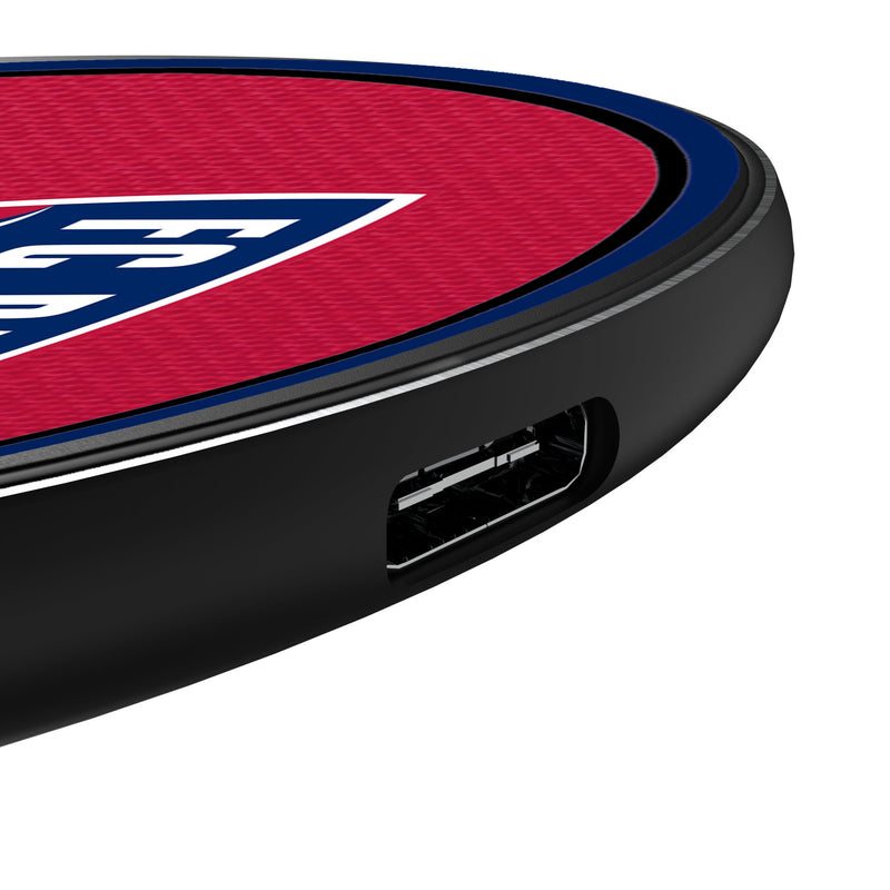 FC Dallas Personalized Endzone Solid 15-Watt Wireless Charger Detail.Jpg