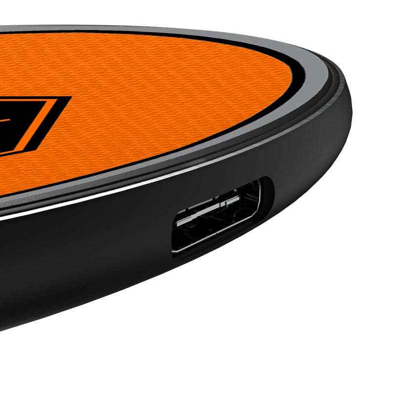 Houston Dynamo Personalized Endzone Solid 15-Watt Wireless Charger Detail.Jpg