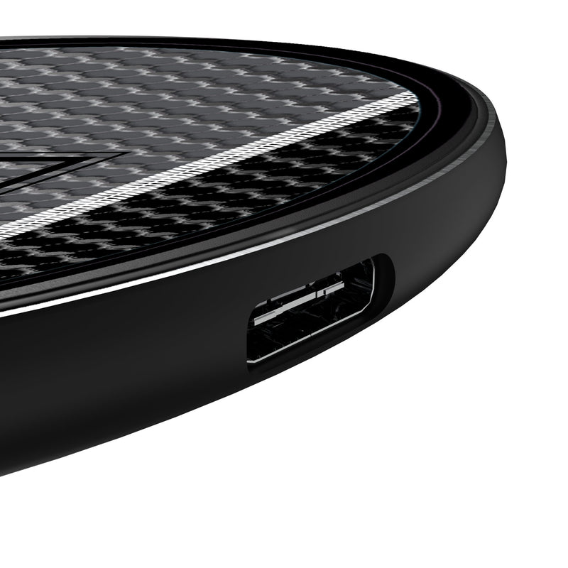 Los Angeles Football Club Mesh 15-Watt Wireless Charger Detail.Jpg