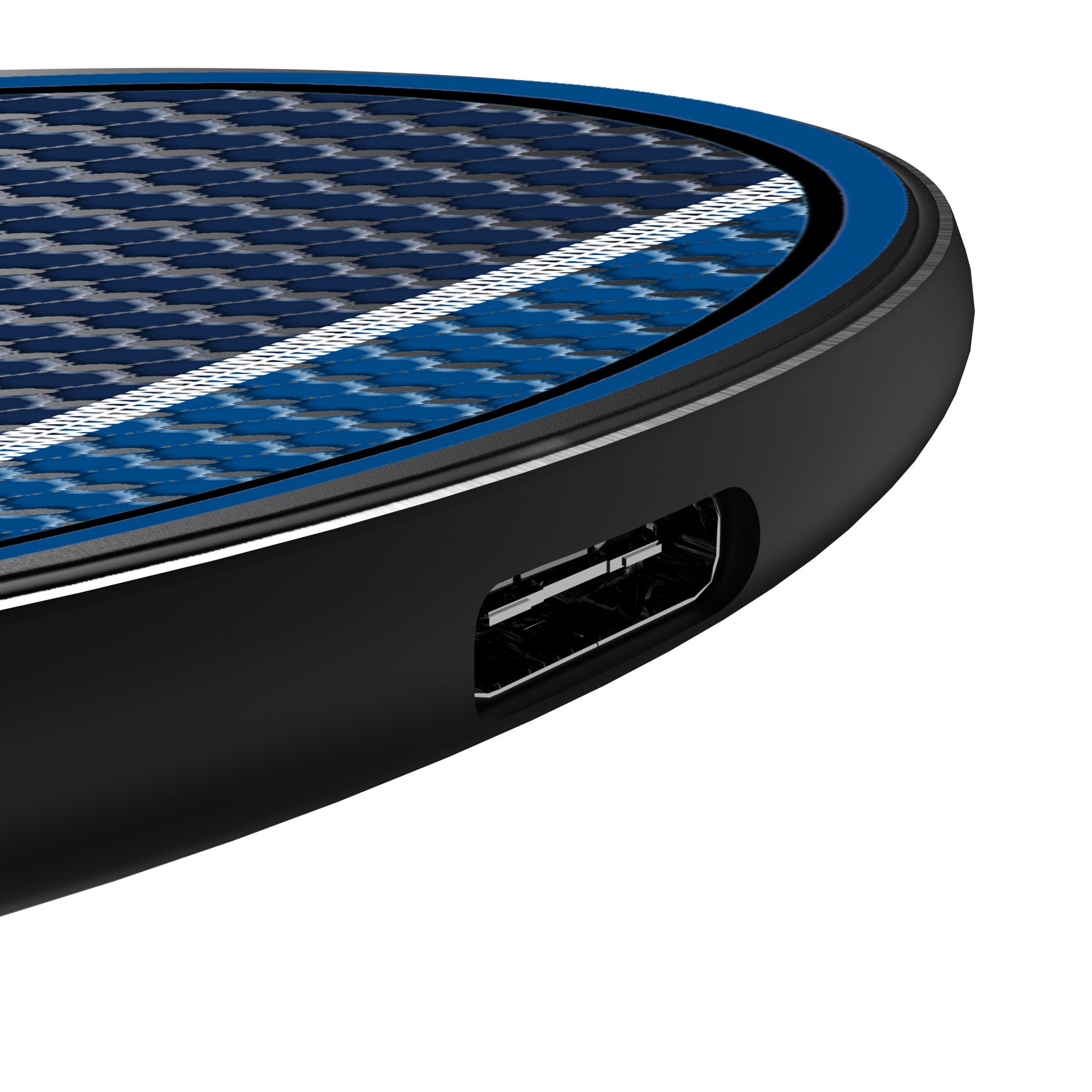 LA Galaxy Mesh 15-Watt Wireless Charger Detail.Jpg
