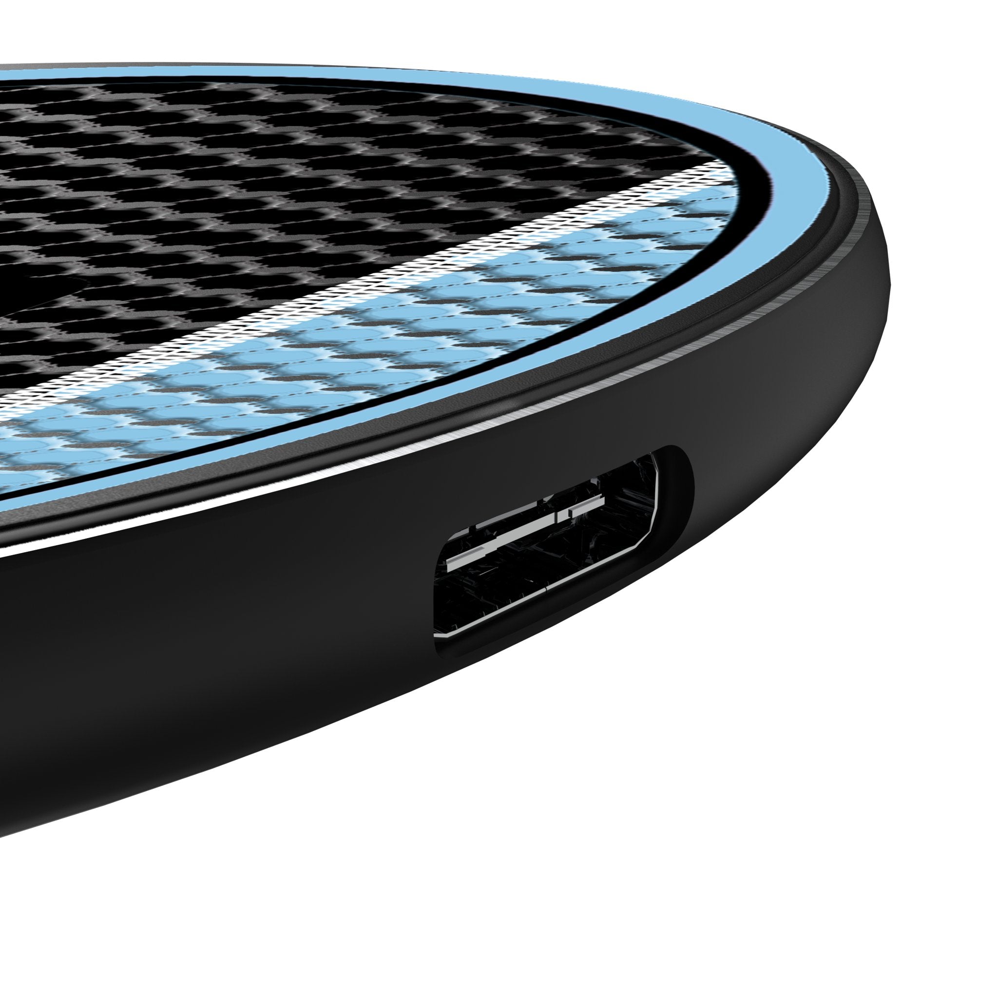 Minnesota United FC Mesh 15-Watt Wireless Charger Detail.Jpg
