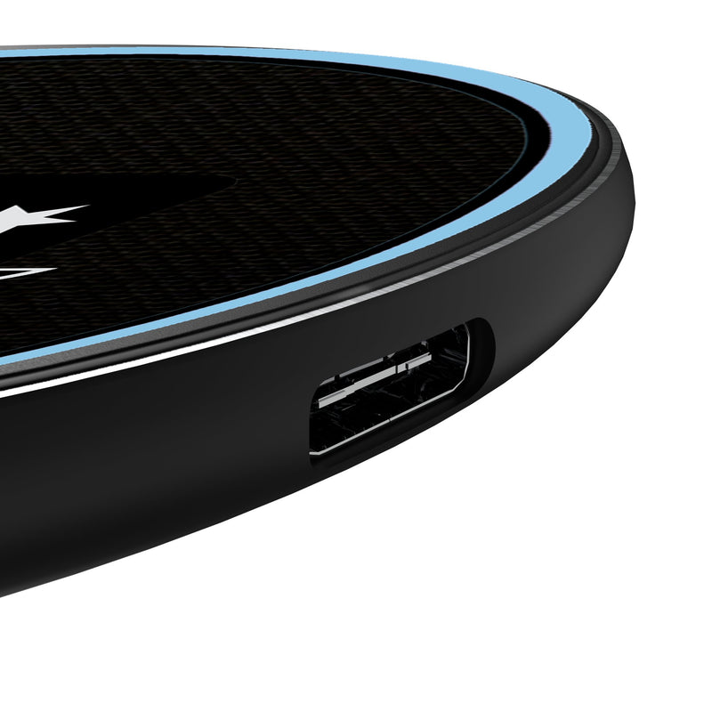 Minnesota United FC Solid 15-Watt Wireless Charger Detail.Jpg