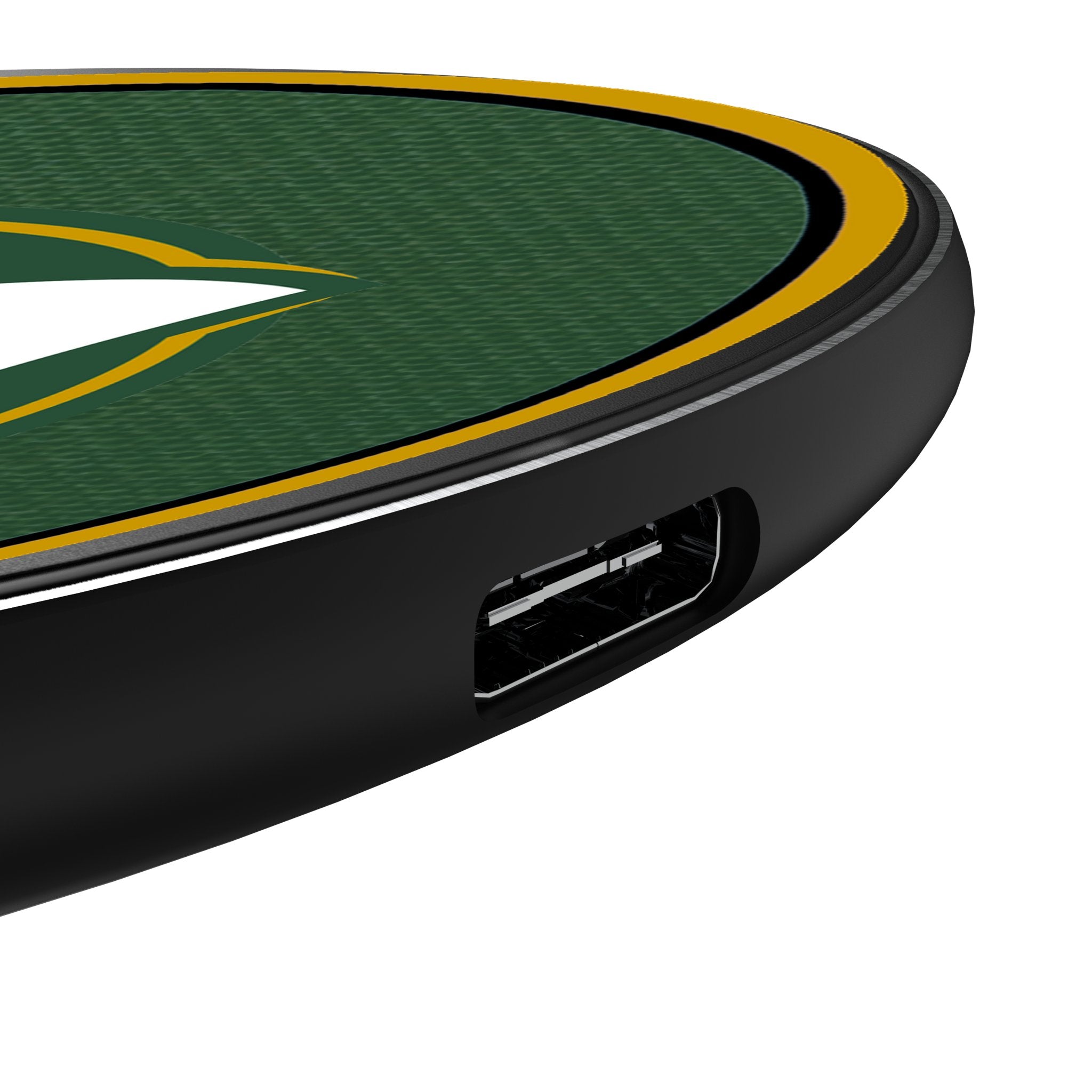 Portland Timbers Solid 15-Watt Wireless Charger Detail.Jpg