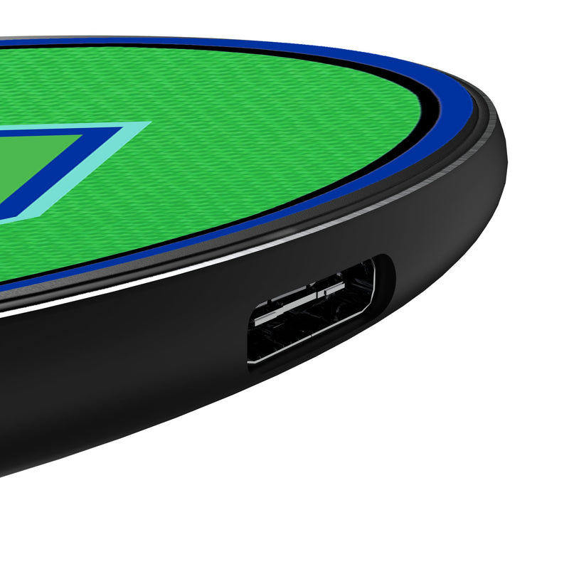 Seattle Sounders FC Solid 15-Watt Wireless Charger Detail.Jpg