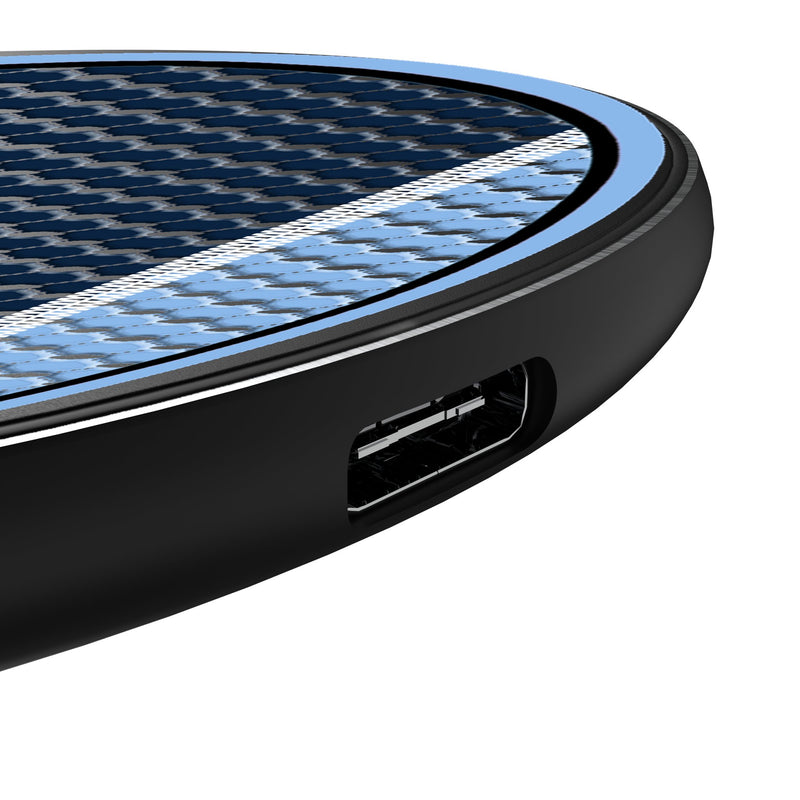 Vancouver Whitecaps Mesh 15-Watt Wireless Charger Detail.Jpg