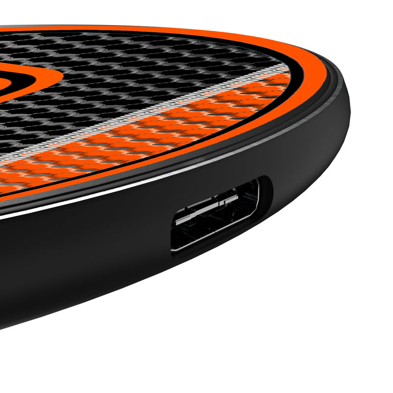 Oklahoma State University Cowboys Mesh 15-Watt Wireless Charger Detail.Jpg