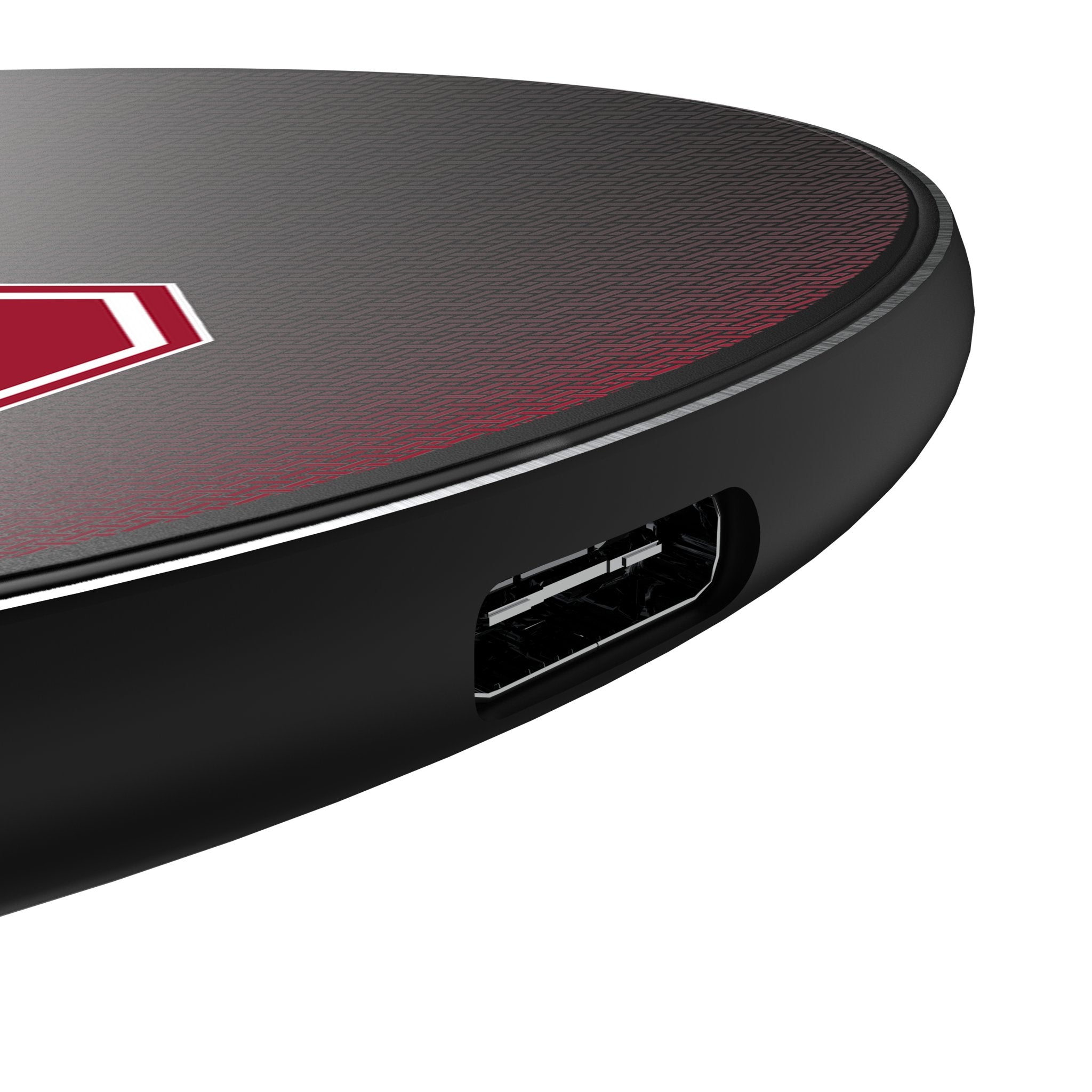 Stanford University Cardinal Linen 15-Watt Wireless Charger Detail.Jpg